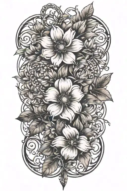 Wild Flower Intertwined