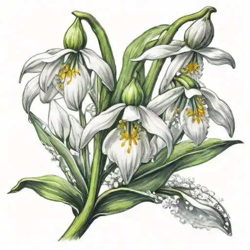 Snow Drop Flower