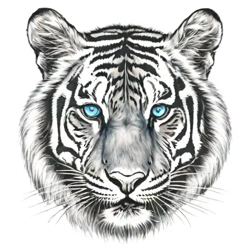 Blue Eyed Tiger