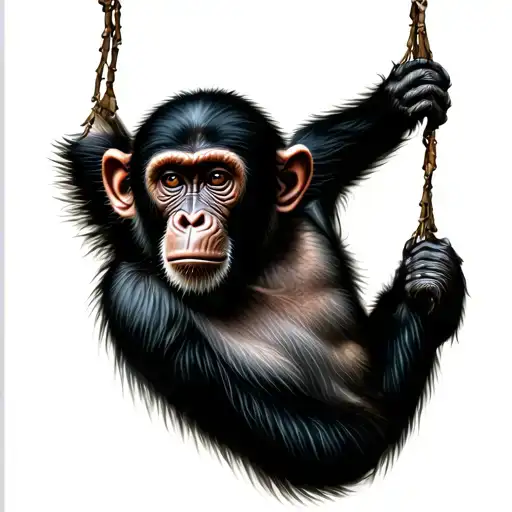 Monkey Hanging