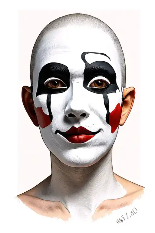 Mime Mask Male Female