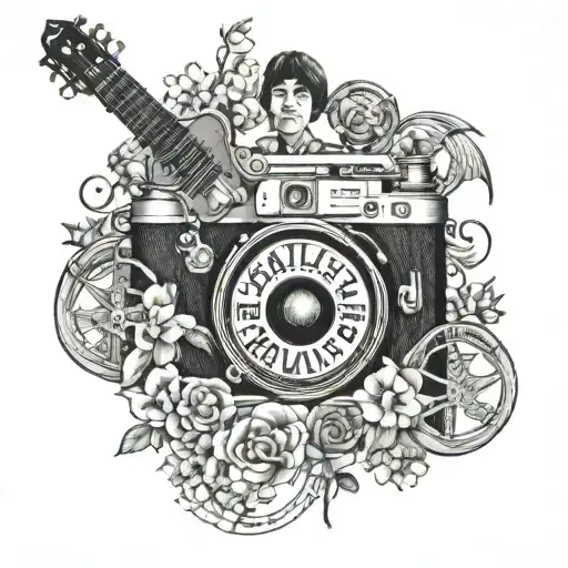 Memorial Tattoo For My Nana Violet Who Loved The Beatles