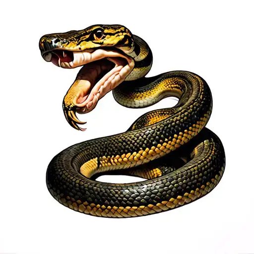 Aristoteles With A Snake