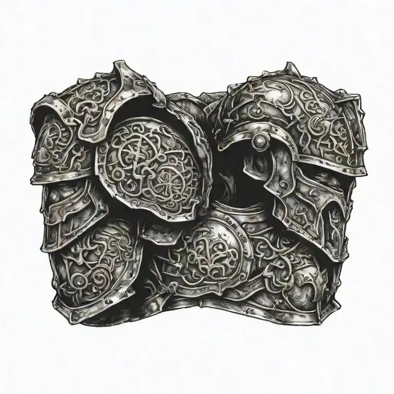 God Wearing War Armor