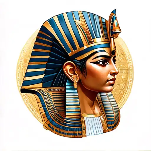 Egyptian Hieroglyphics Writing Mix