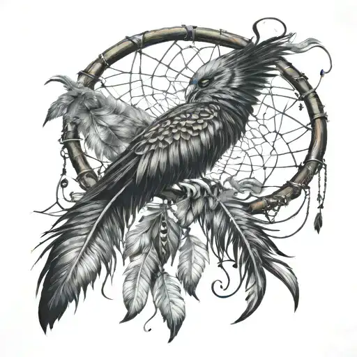 Voodoo Dream Catcher Very Detailed