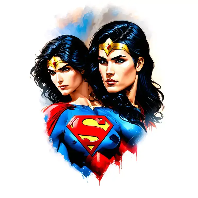 Superman And Wonder Woman