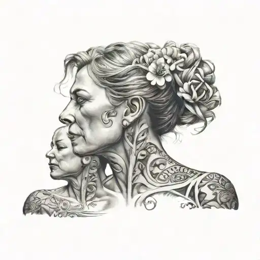 Mom Emotions Representing Mental