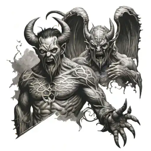 Satan And Demon