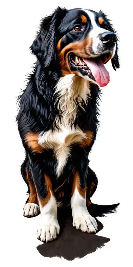 Dog Bernese Mountain Dog
