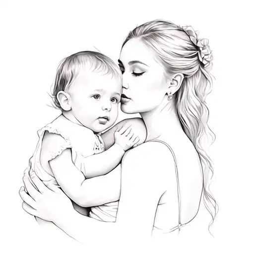 A Woman And A Child