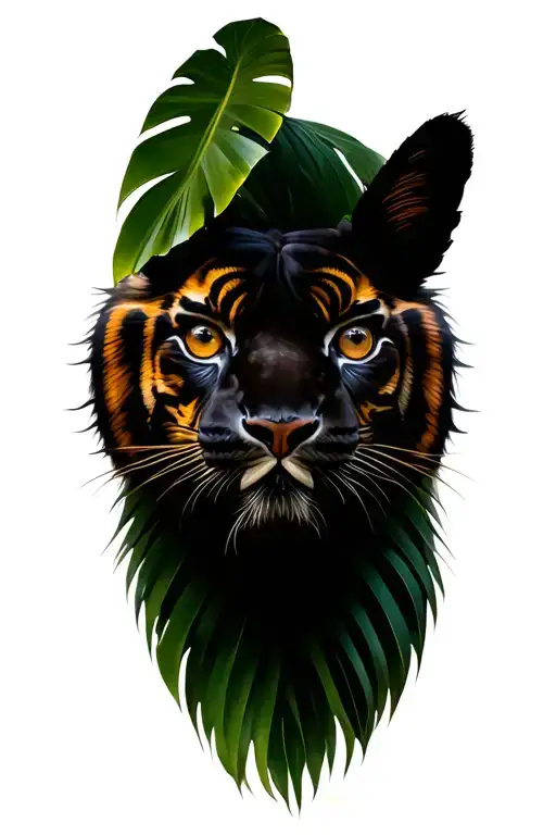 Tropical Animals Peeking