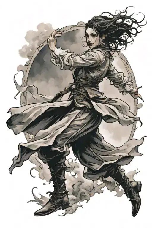 Mistborn Leaping Through The Mists