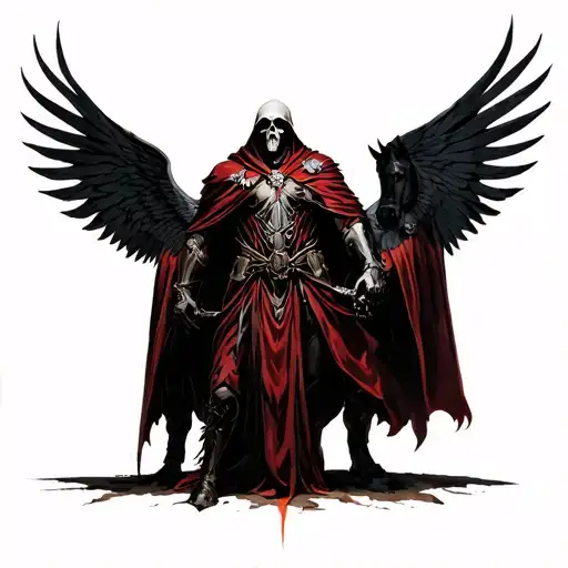 Four Horsemen Apocalypse Reaper Full Body