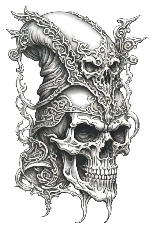 Hooded Skull