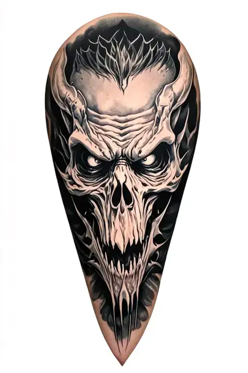 Leg Sleeve Dark Evil
