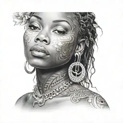 Realism In Female Black Skin