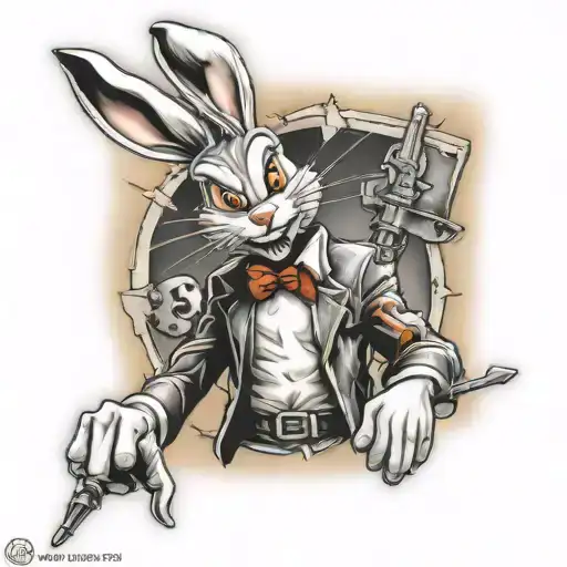 Raiders And Bugs Bunny