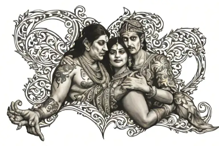 Kusum Lata And Parmod Kumar Written With A Heart Around
