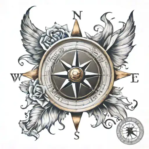 Rose Compass Wind Rose