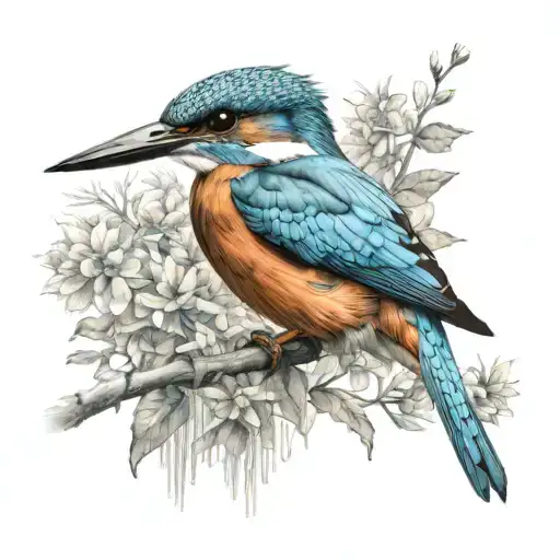 Kingfisher Perched