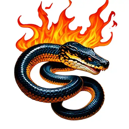 Snakes With Fire