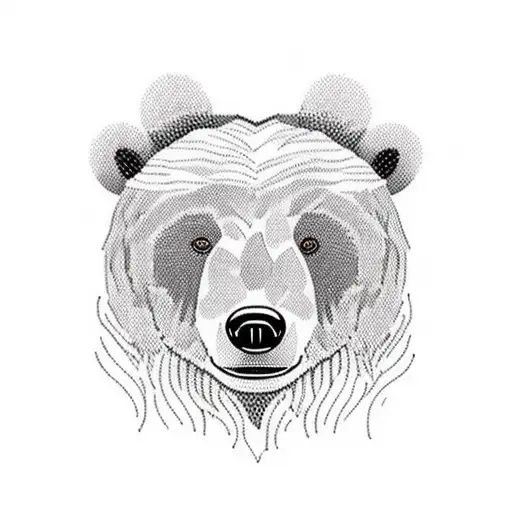 Bear Made Of Berries