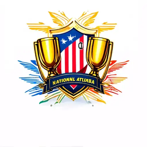 Colombia National Atletico Shield With 2 Libertadores Cups