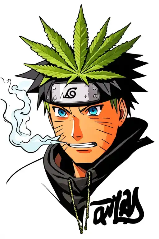 Naruto Smoking Marijuana