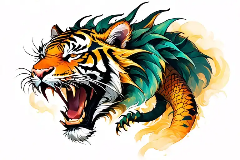 Dragon And Tiger