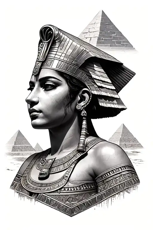 Geographic Pyramids Cleopatra