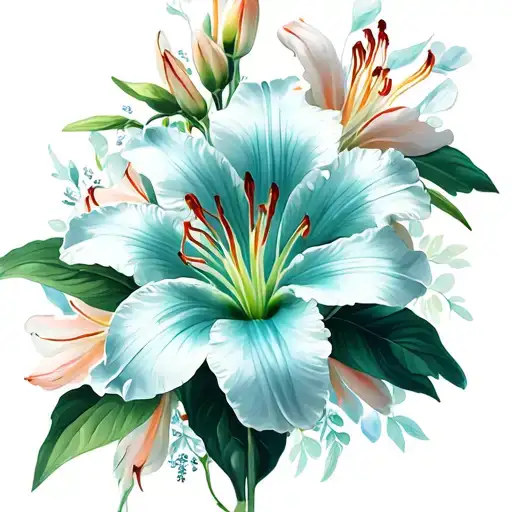 Flor De Lili Flowers Surrounded