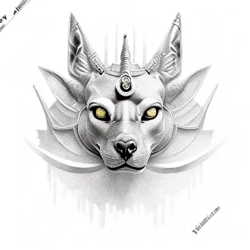 Black And Gold Anubis