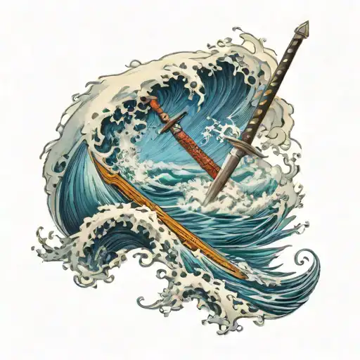 Waves With Swords