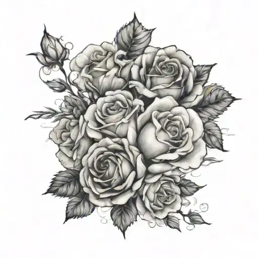 Roses And Clouds