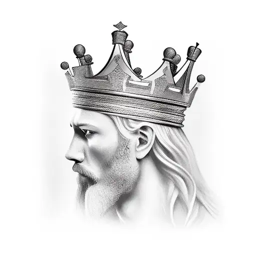 King's Crown Chess Piece