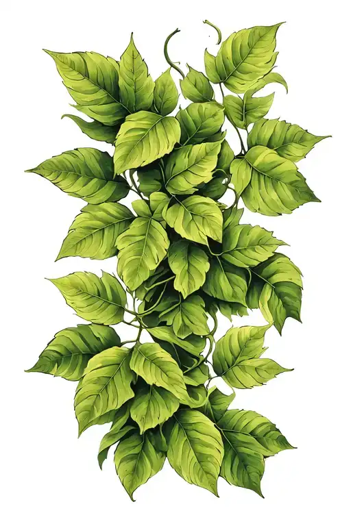 Wrap Around Leaf Vine