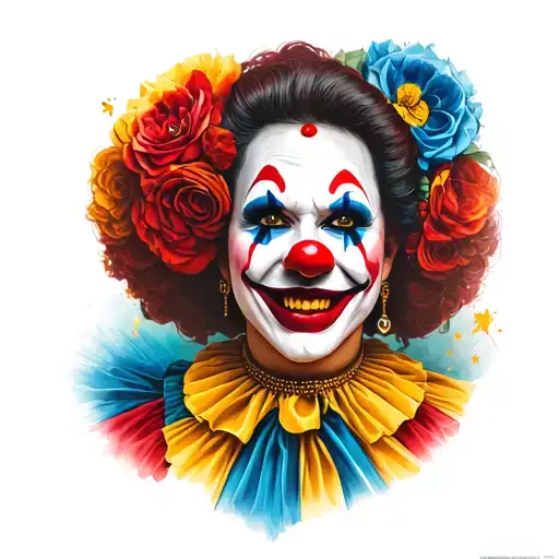Chola Clown Manipulating A Titere