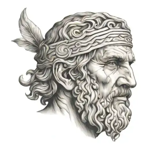 Young Odysseus Face