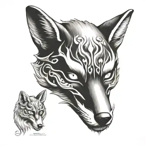 Kitsune Mask