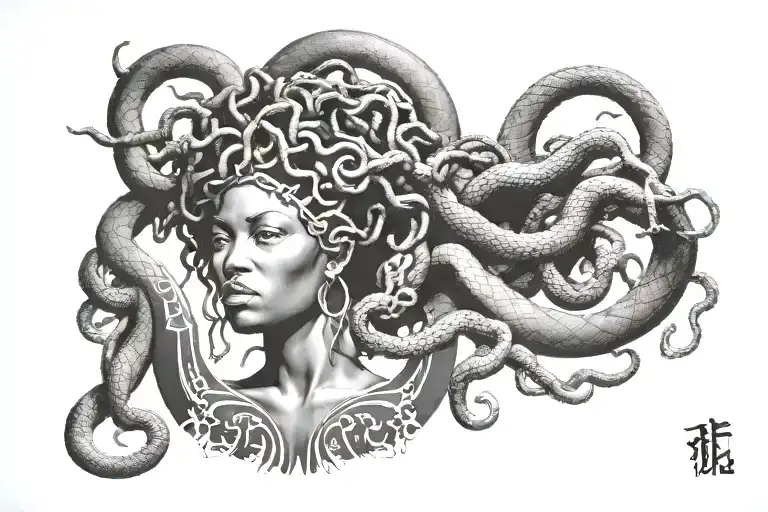 Urban African Culture Medusa