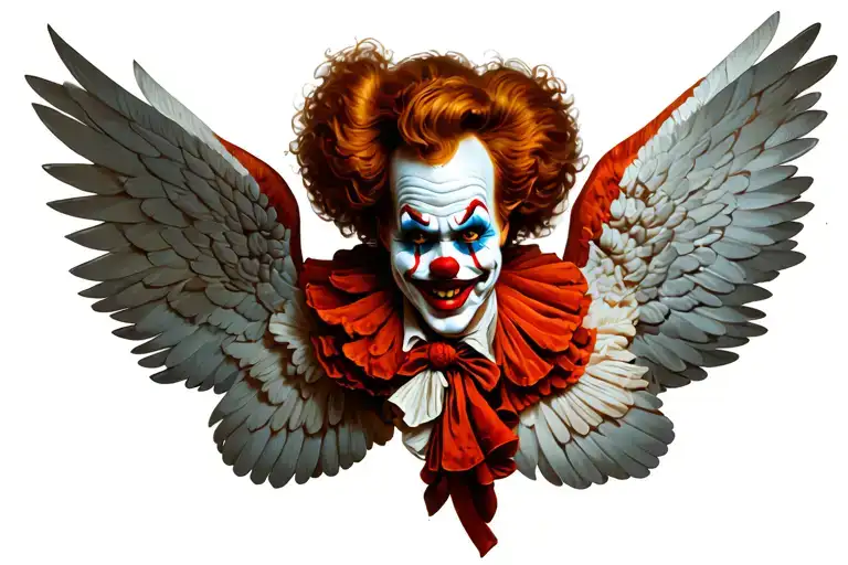 Clown With Wings