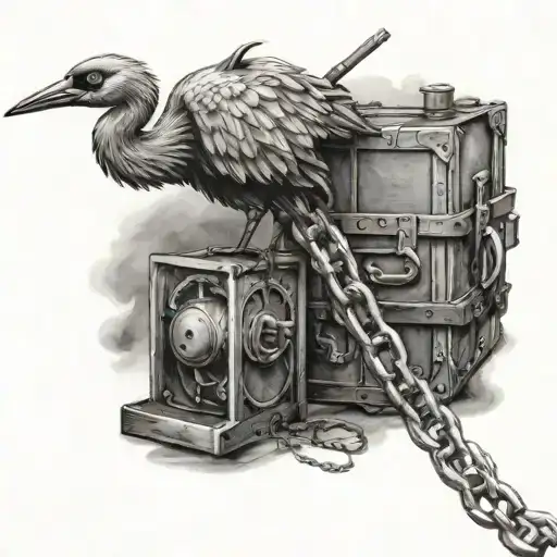 Mobile Crane And Chains