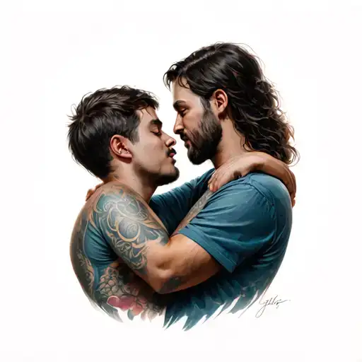 I Hug My Deceased Brother