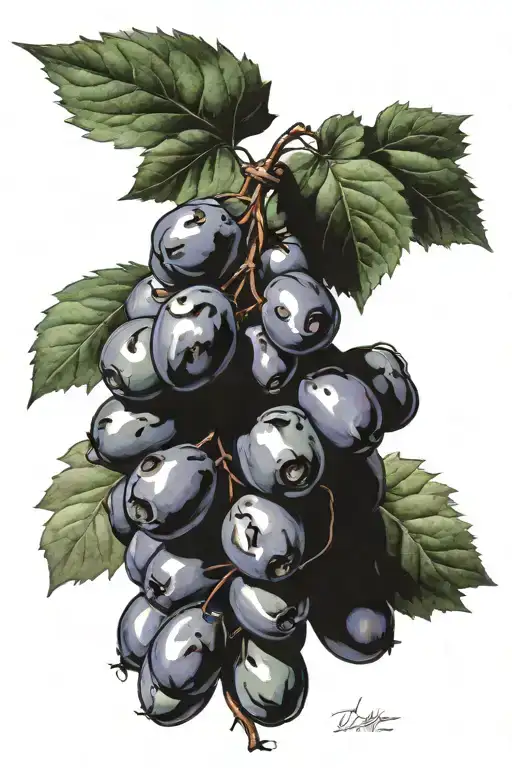 Dori Potatoe And Grapes