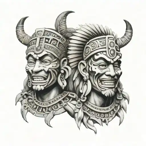 Aztec Smile Now Cry Later