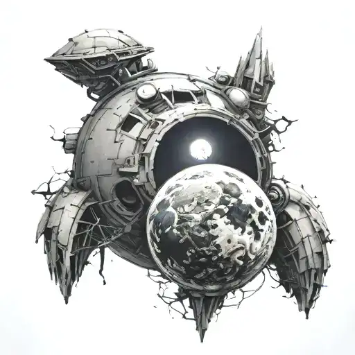 Luxo Ball Turned Into The Moon