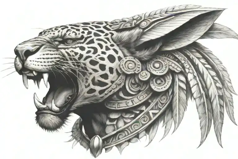 Aztec Jaguar Warrior