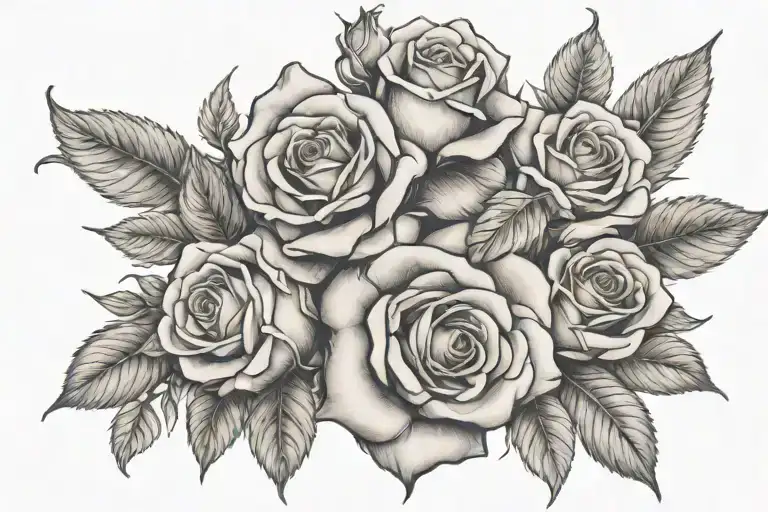 Family1st And Roses Intertwined