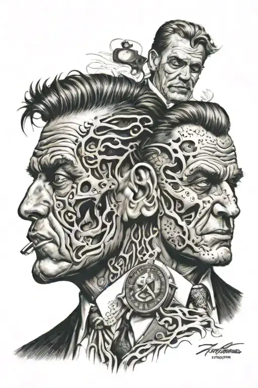 Two Face While Saying Watch Who You Trust
